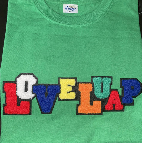 Green Colormeluap (original logo) kids shirt