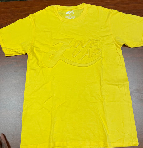 Yellow 3D Logo T Shirt