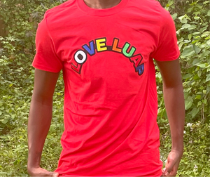 Red Colormeluap classic T-shirt