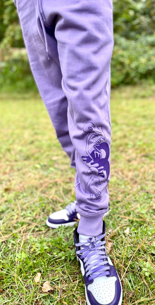 Double Purple LOVE LUAP Sweatsuit